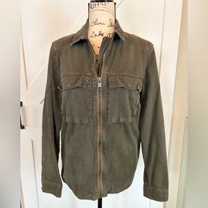 Zara Olive Field Jacket